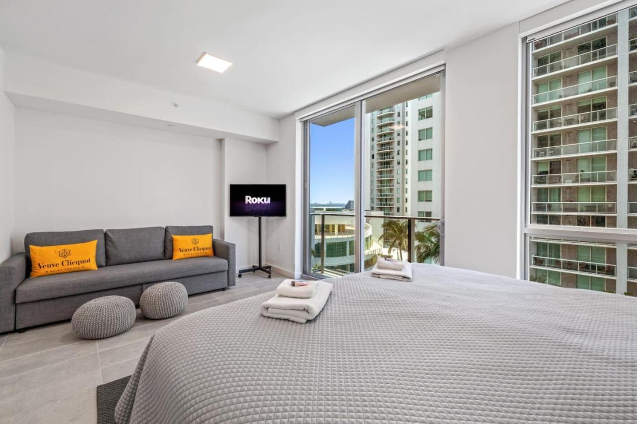 Downtown Luxury Studio Pool And Gym Apartamento Miami Exterior foto